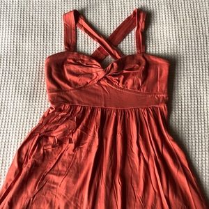 Banana Republic gorgeous silk blend maxi dress